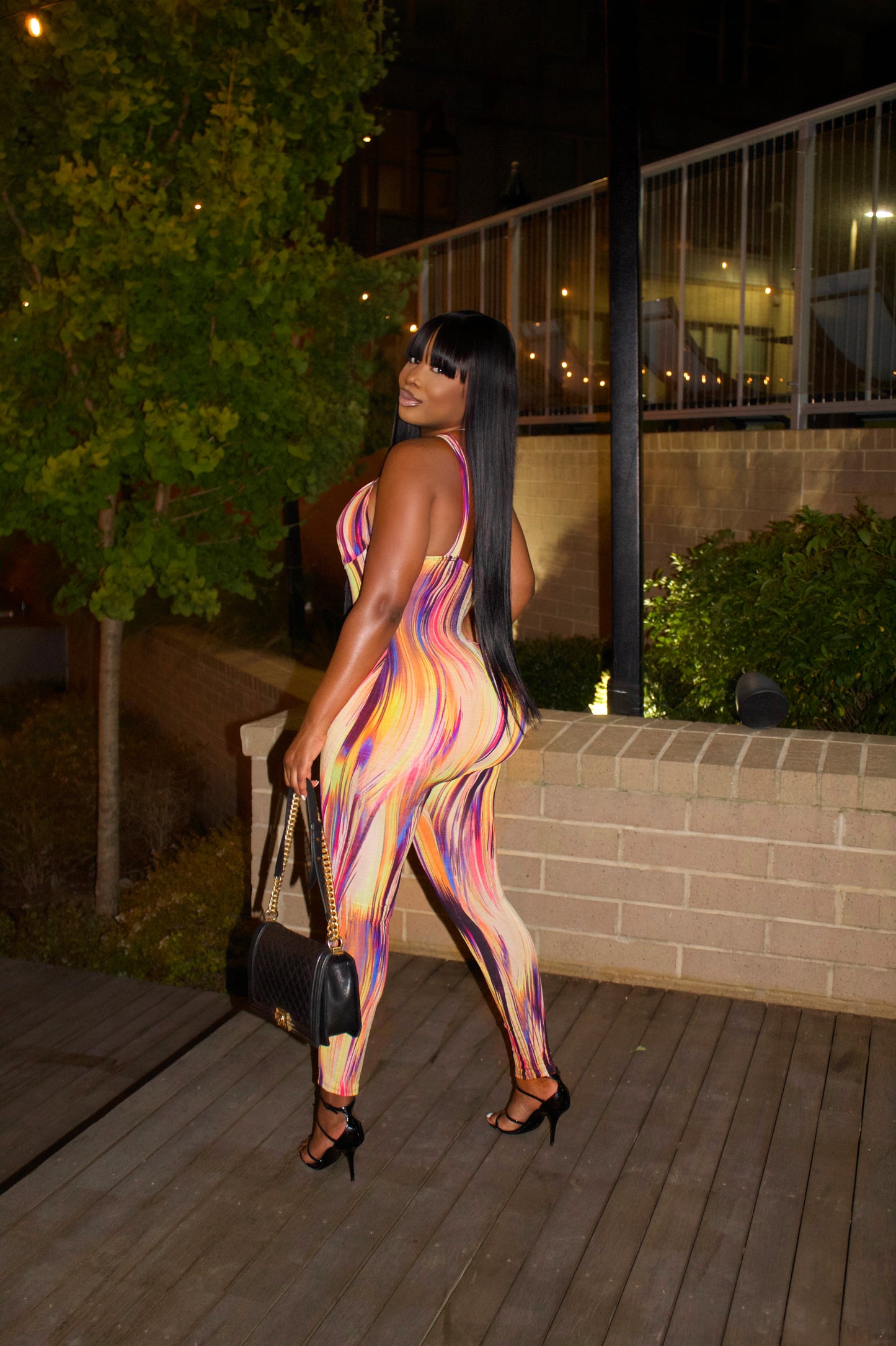 Water color jumpsuit