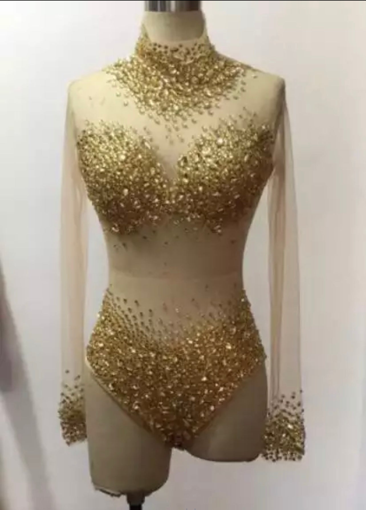 Rhinestone bodysuit