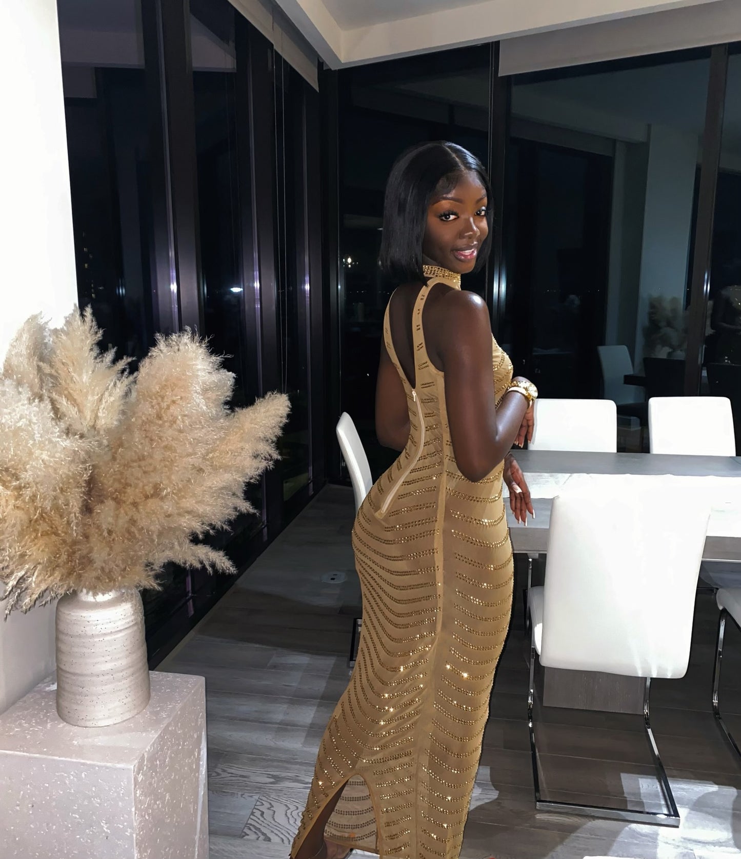 Goddess Crystal Dress